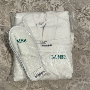 La Mer Robe and Slippers